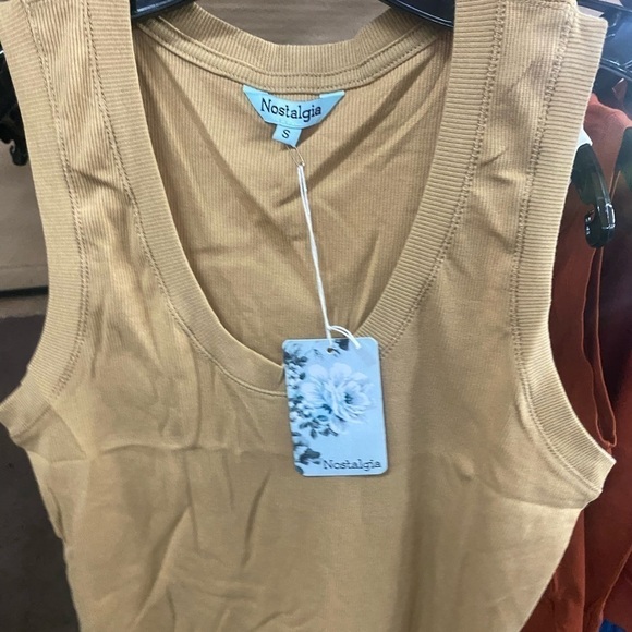 Nostalgia cotton ribbed tank top many sizes and colors - Picture 10 of 15